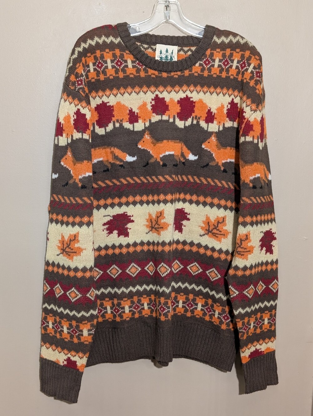 Cozy Cabin Sweater by Kiel James Patrick Size: XXL